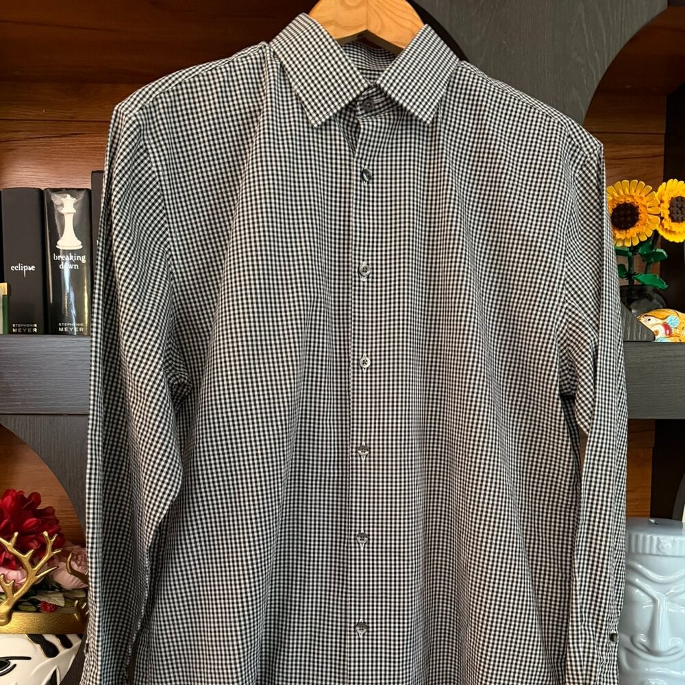 J. Ferrar Gingham Button Down
